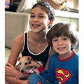 Juliana Borges; Pet: Vicky, galgo italiano Juliana Borges; Pet: Vicky, galgo italiano